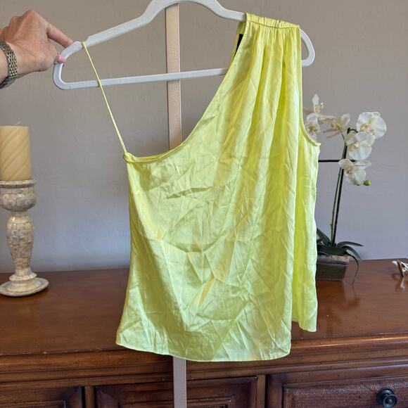 Generation Love Sabrina One Shoulder Yellow Top – NWOT Sample, Approx Small - Picture 2 of 5